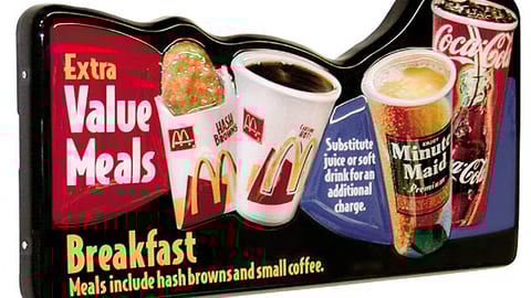 McDonald's Outdoor Menuboard Light Thief