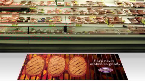 Smithfield Pork Floor Billboard