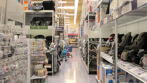 "R" Superstore Perimeter Merchandising