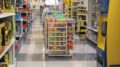 "R" Superstore Toys Merchandising