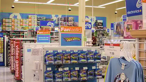 "R" Superstore In-Aisle Merchandising