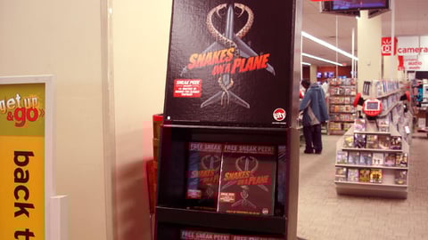Circuit City 'Snakes on a Plane' Shipper
