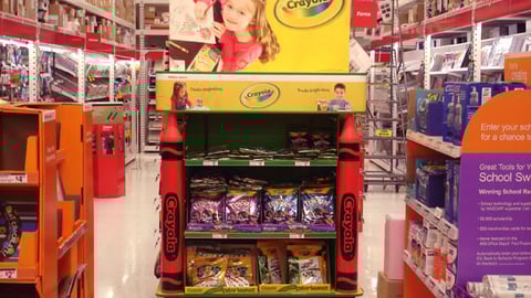 Crayola Endcap