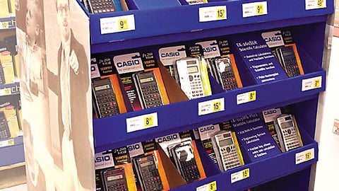 Casio Back-to-School Pallet