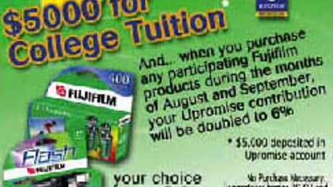 Tops/Fujifilm Upromise Feature