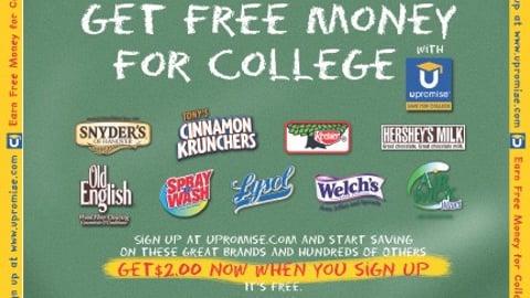 Upromise/News America Back-to-School Sweeps Take-One