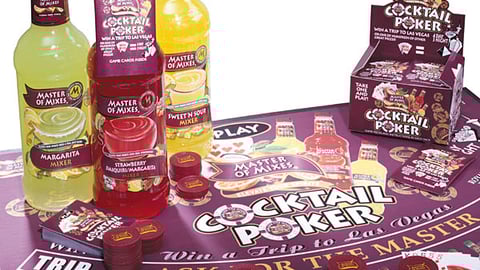 ABM Cocktail Poker Game Board