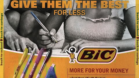 Bic Back-to-School FSI