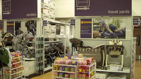 Toys "R" Us Combined Format Equipment Endcaps