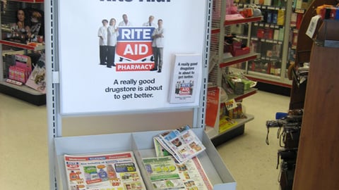 Eckerd "Becoming Rite Aid" Stanchion