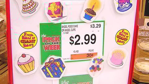 Giant (PA) Bakery Sign