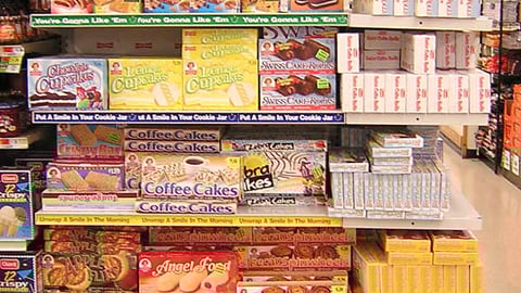 Little Debbie Endcap