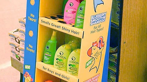 L'Oreal Kids Shampoo Floorstand