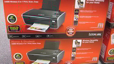 Lexmark Circuit City Printer Packaging