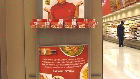 Target 'Meal Adventure Guide' Side Panel