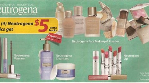 CVS Neutrogena Extra Bucks Feature