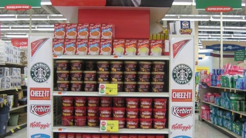 Stop & Shop Fall Multi-Brand Endcap