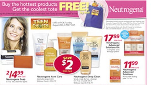 CVS/Neutrogena 'Teen Choice' Feature