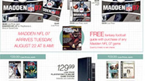 Target 'Madden NFL '07' Feature