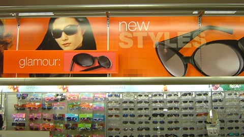 Target Sunglass Wall