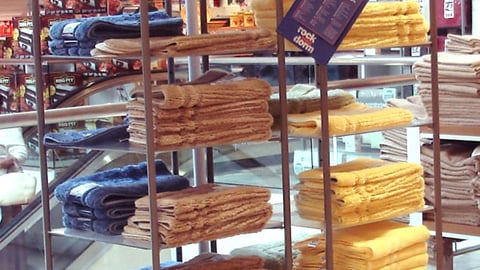 JCPenney Back-to-School Rack