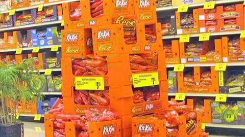 Hershey Halloween Case Stack