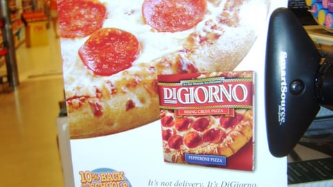 Safeway DiGiorno '10% Back to Schools' Shelf Talker
