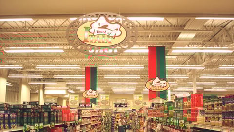 Tops 'Touch of Italy' Aisle