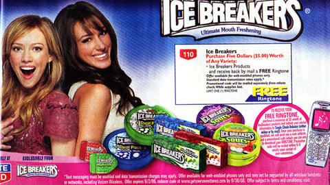 Rite Aid/IceBreakers Ringtone Offer Feature