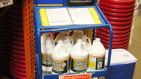 Zep Solution Center Floorstand