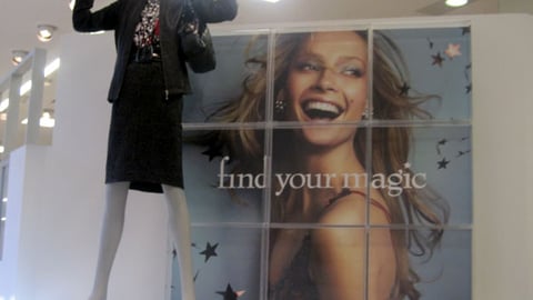 Macy's 'Find Your Magic' Sign