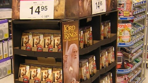 'The Two Towers' Half-Pallet Display