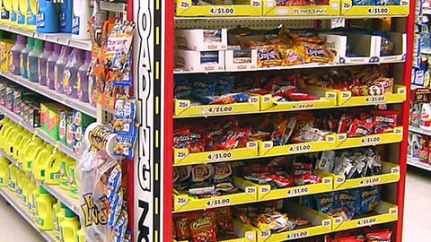 Frito-Lay Loading Zone Endcap