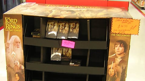 'The Two Towers' Half-Pallet Display