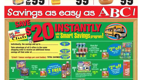 Pathmark 'Smart Savings' Feature