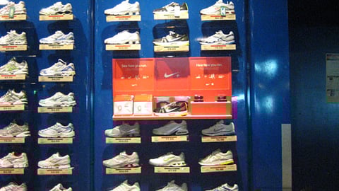 Dick's Sporting Goods Nike Slatwall