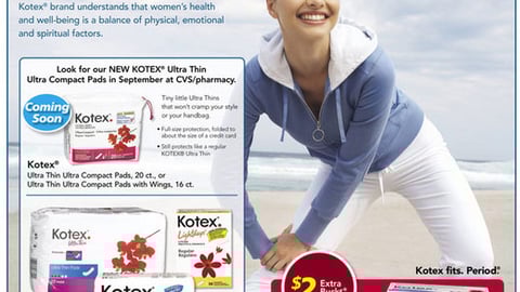 CVS Kotex Feature