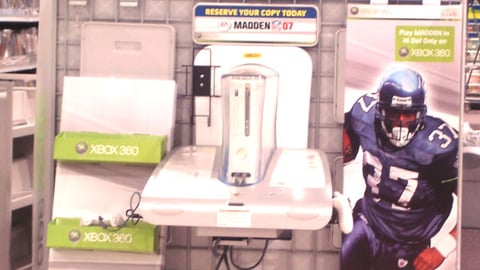 'Madden NFL '07' Xbox 360 Endcap