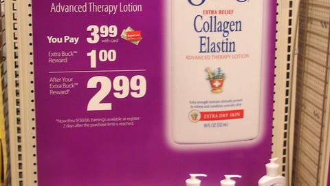 CVS/St. Ives  'Beauty Sale" Endcap