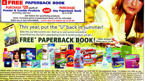 Eckerd/Brooks P&G 'Free Book' Feature