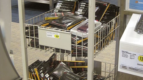 Best Buy Side Shield Merchandising 