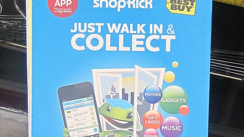 Best Buy Shopkick A-Board