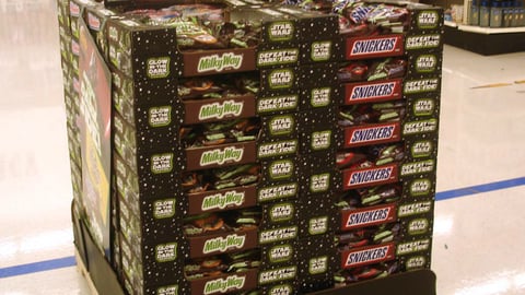 Masterfoods 'Star Wars' Pallet Display