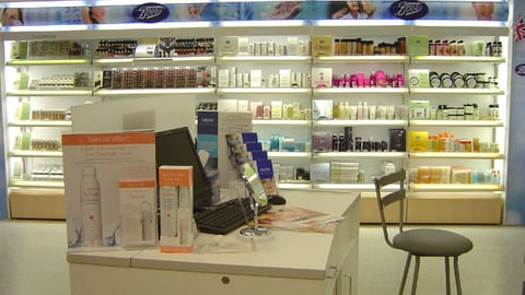 Vichy CVS Skincare Center Desk