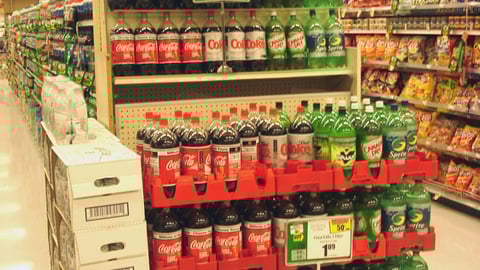 Coca-Cola Endcap