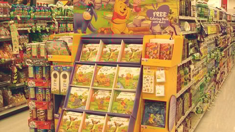 Disney Books Endcap