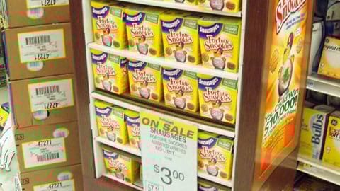 Snausages Floorstand