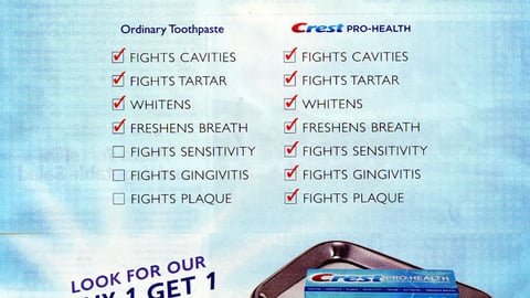 Crest Pro-Health Toothpaste Print Ad