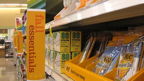 Jewel-Osco 'Fall Essentials' Aisle