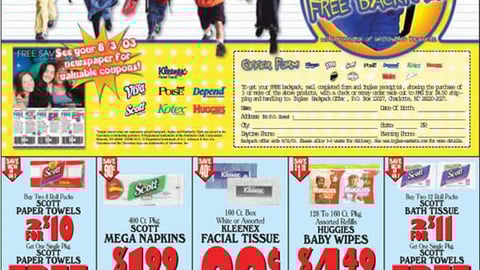 Ingles/Kimberly-Clark Feature Ad